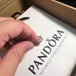 Pandora Sliver Ring Size 7 