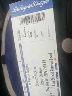Dodger Tickets
