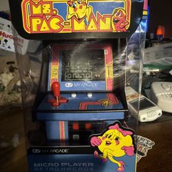 Ms PAC MAN Micro Player