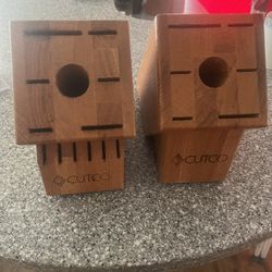 Two Cotco Knife Holders Boards