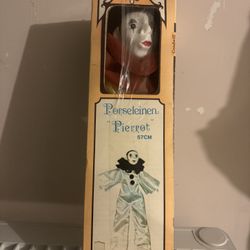 Klassieke Franse Pierrot Porcelain Doll 57CM