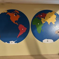 Montessori World Puzzle 