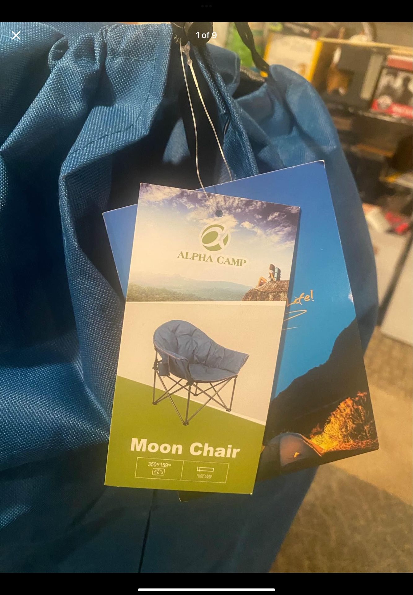 Alpha camp moon chair