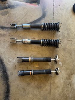 Meghan racing coil overs and BC dampers