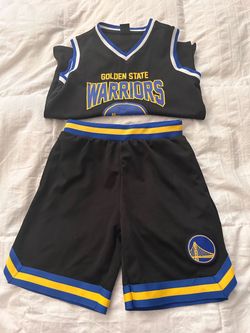 Golden State Warriors Basketball Jersey & Shorts Set