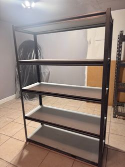 5 Tier Storage Rack Boltless Shelves