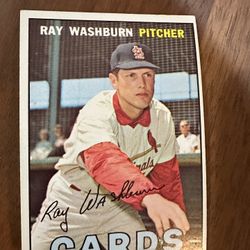 Ray Washburn - MLB 1967 Trading Card 