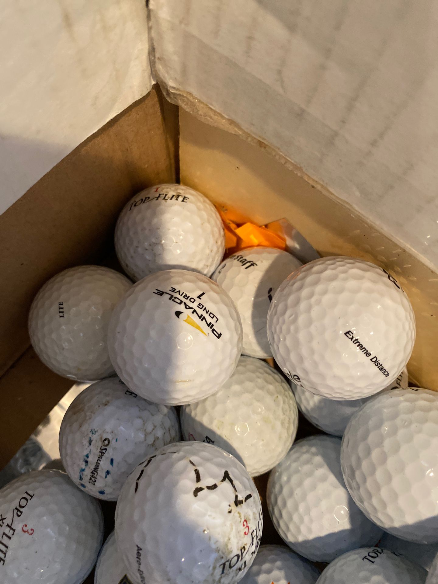 85 golf balls