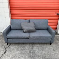 gray loveseat 