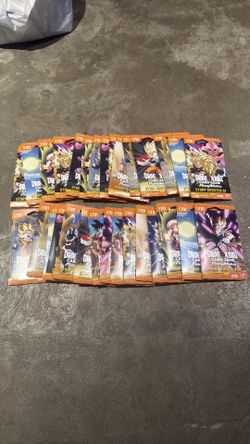 30 Dragon Ball Fusion World Story Booster ST01 packs