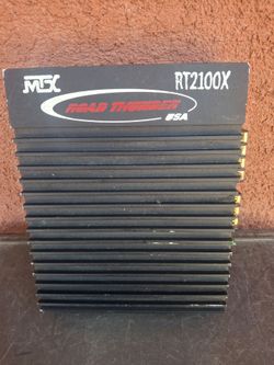 AMPLIFICADOR AMPLIFIER MTX 2 CHANELS GOOD CONDICIÓN ABLO ESPAÑOL