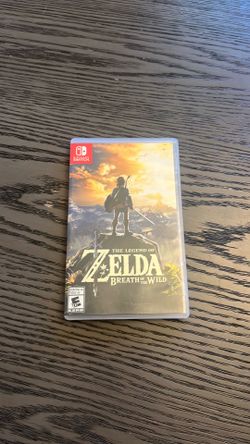 Zelda Breath of The Wild Nintendo Switch Game Like New