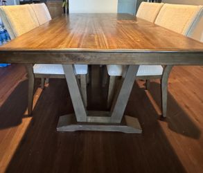Dining table with 4 chairs