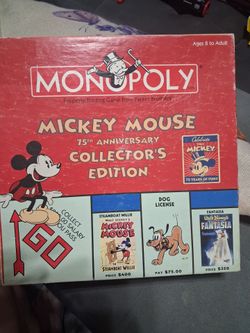 Mickey  Mouse 75th Anniversary Collectors Edition