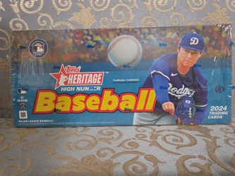 2024 topps heritage high number hobby box
