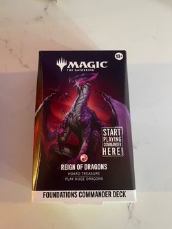 MTG Foundations Commander Deck – Reign of Dragons