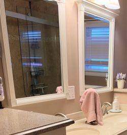 Bathroom mirrors