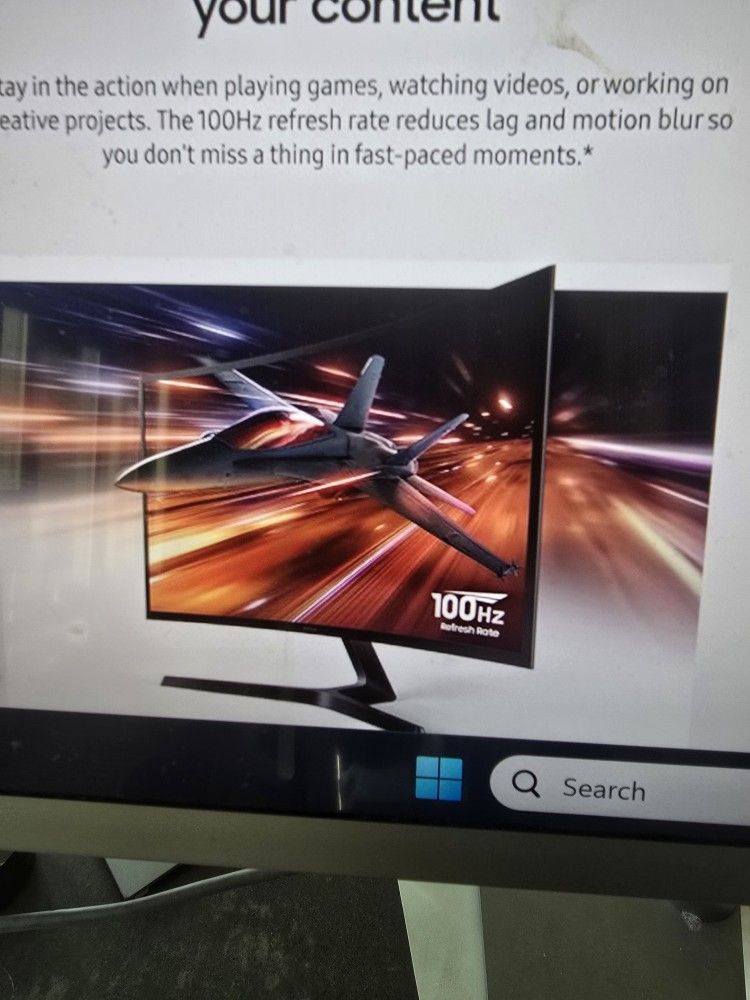 Samsung 27" Essential S3 Curved Gaming Monitor 