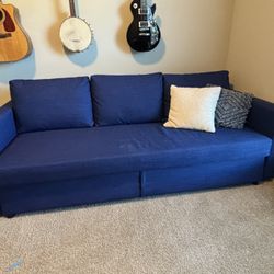 Queen Size Sleeper Sofa W/ Storage 