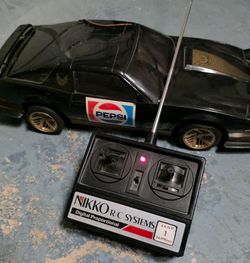 Vintage 1985 Pepsi Nikko RC Pontiac TransAm Firebird