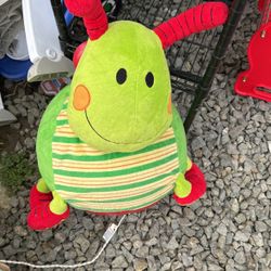 Kids Jumping On Bug 