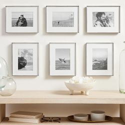 Pottery Barn “Stowe” Picture Frames Set Of 6