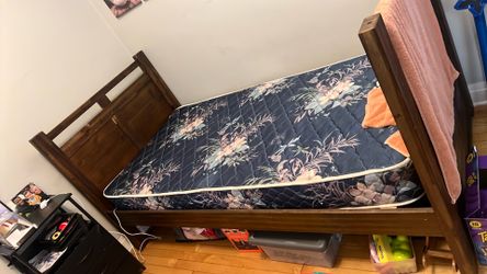 Twin size bed frame