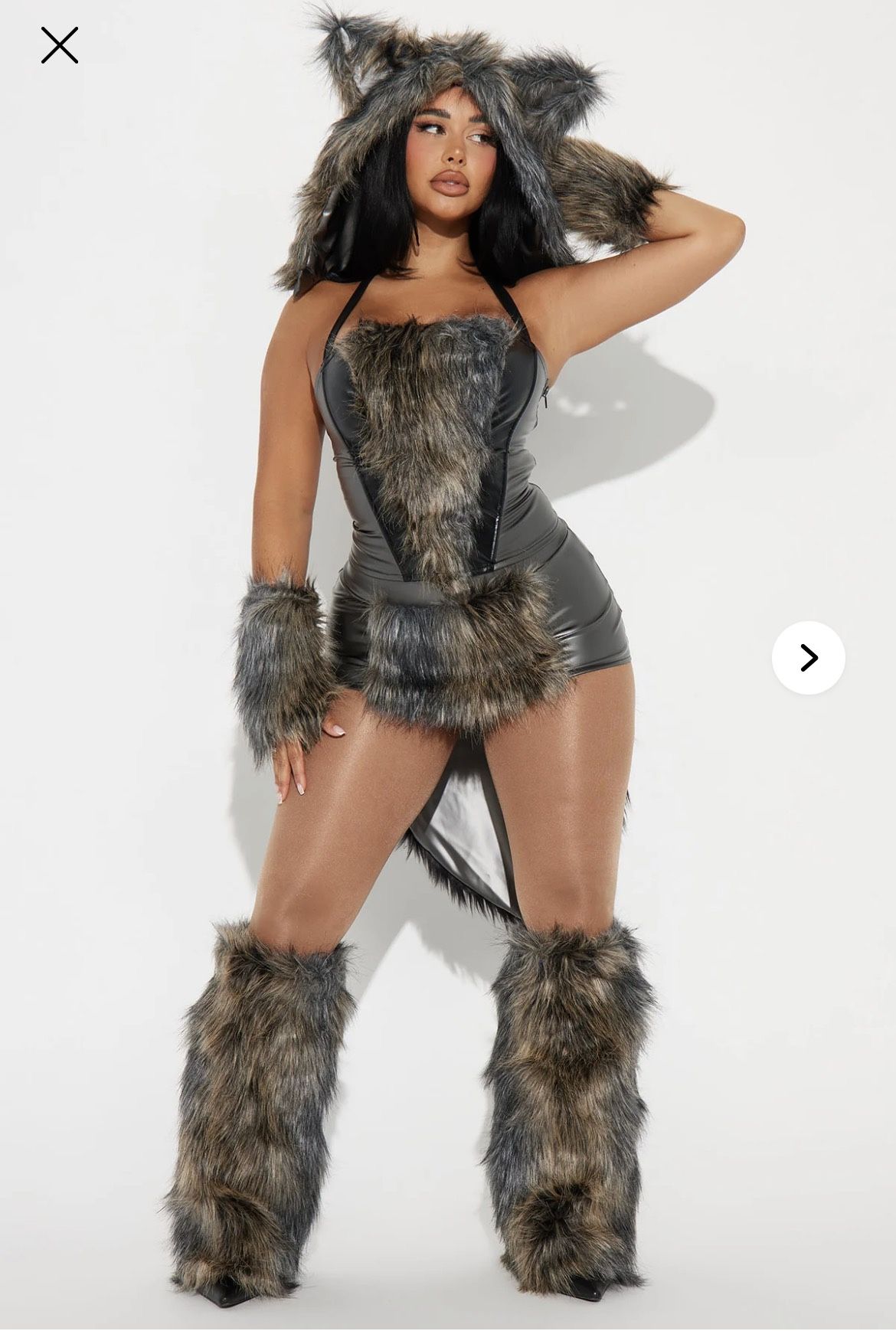 Big Bad Wolf 5 Piece Costume Set Fashion Nova 