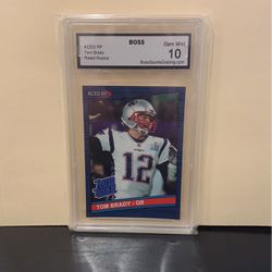 Tom Brady Rated Rookie ACEO RP