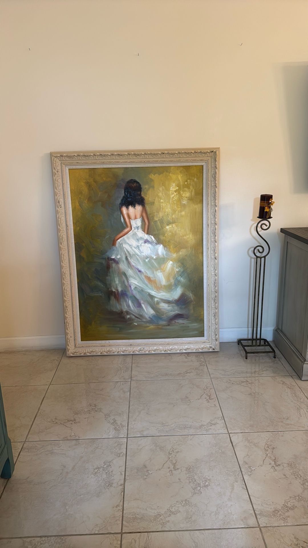 Oil On canvas Framed art