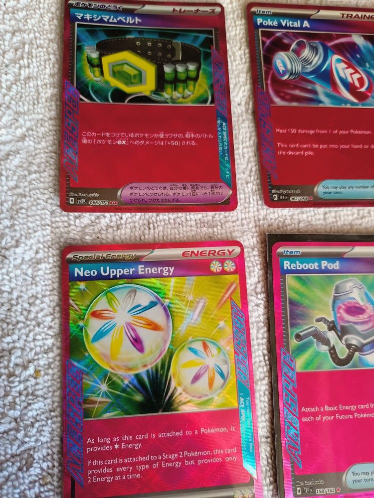 Pokemon Cards Ace Spec