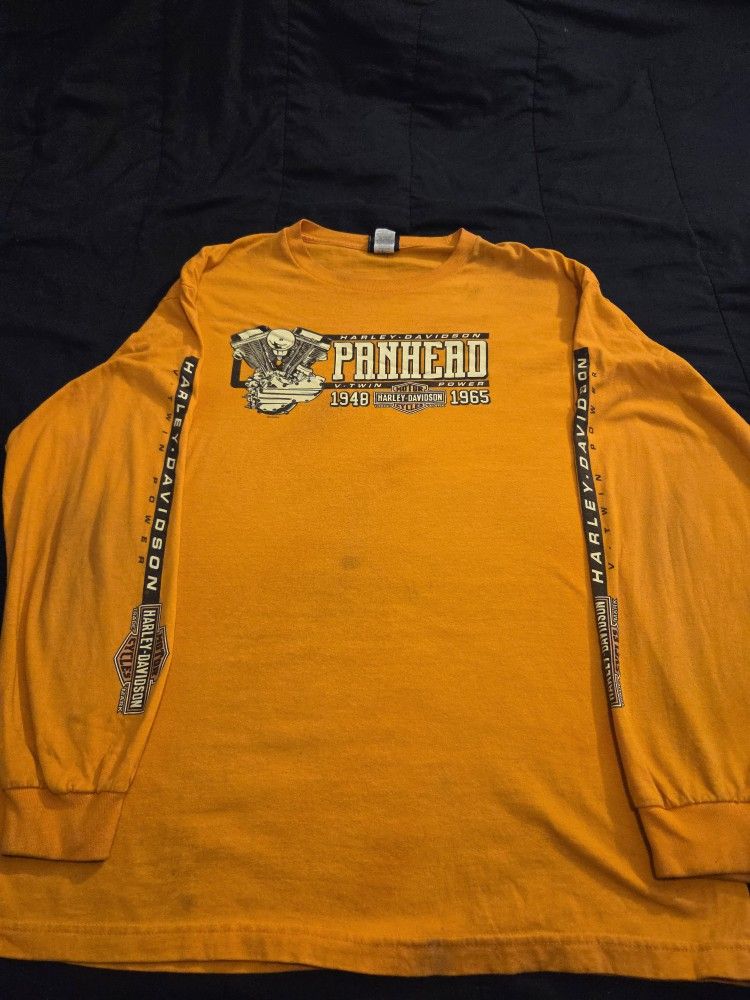Harley-Davidson Panhead Orlando Long Sleeve Shirt XL