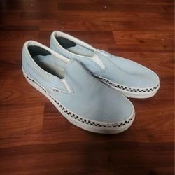 Light Blue Women's Vans