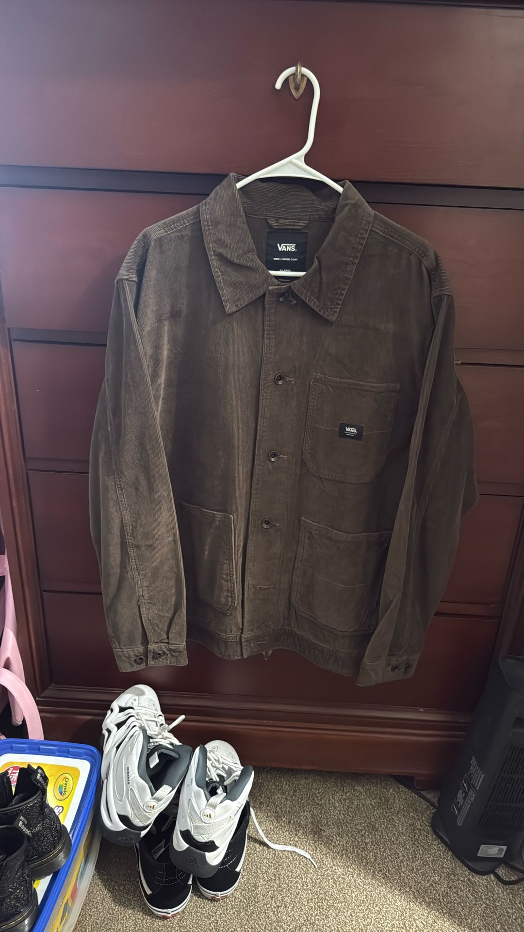 Men’s Vans Corduroy Shacket Size Xl NEW WITH TAGS