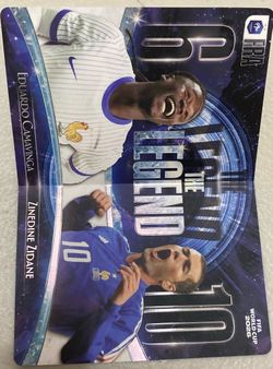 2026 World Cup Panini Card Camavinga Zidane