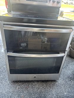 GE double oven