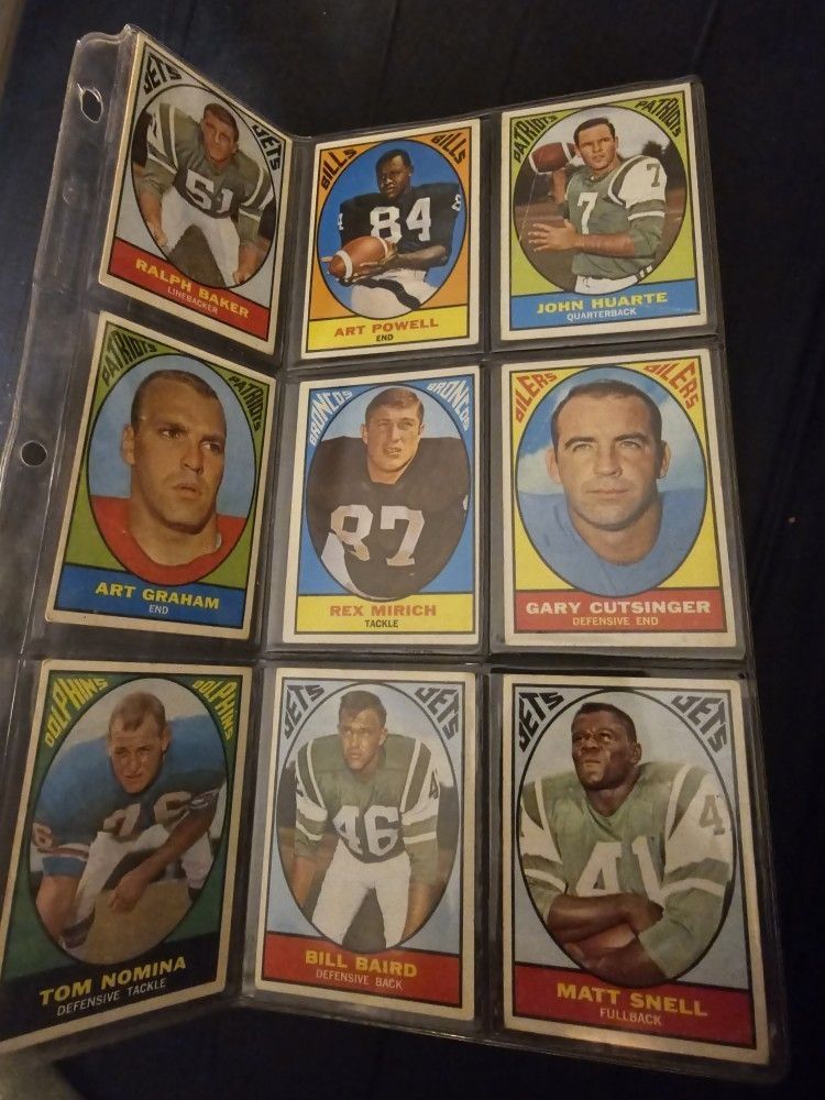 Vintage Football Card Lot