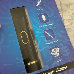 Electric cordless hair clippers