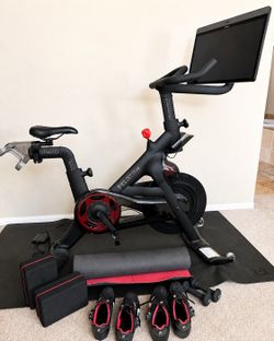 Peloton Bike + with Shoes and Accessories