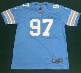 Aidan Hutchinson Detroit Lions Blue Jersey