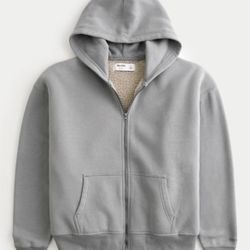 Boxy Fit Hollister Zip Up 