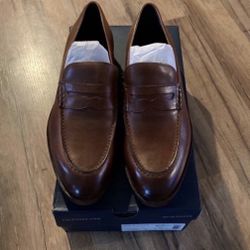 NEW! Cole Haan Men’s Warner Grand Penny Loafers. Brown, Size 9.5