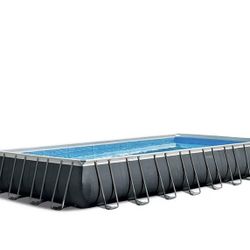 32x16x52 Rectangular Frame Swimming Pool/pump