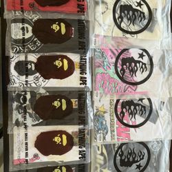 HELLSTAR/BAPE/STUSSY T-SHIRTS