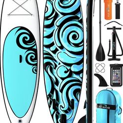 Inflatable Paddle Board + Kit - Brand New 