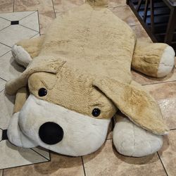 FAO Schwarz Oversize Jumbo 55" Patrick The Pup Extra Large Stuffed Plush Toy