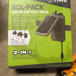 Hme Solar Battery Pack For Game Camera