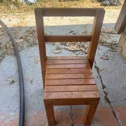 Handmade Wooden Kids Chairs