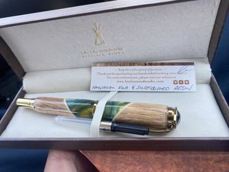 Lau Lau Woodworks Hawaiian Koa Fountain Pen with Box