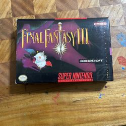 Final Fantasy  3 Super Nintendo